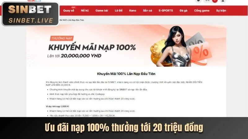 Máy đánh bạc tại 368bet code